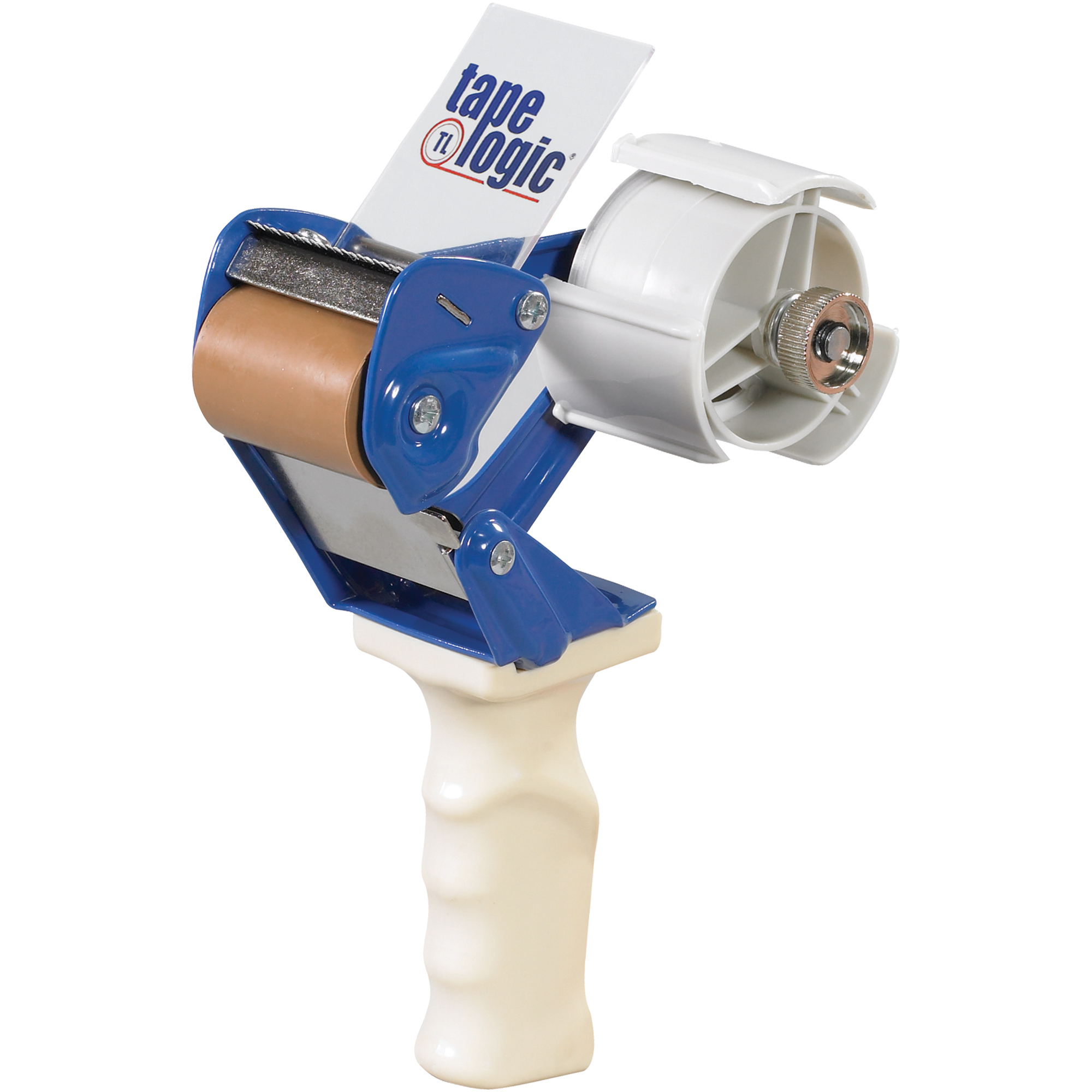 Tape Logic® Work Horse Carton Sealing Tape Dispenser, 2", Blue/White, 1/Each