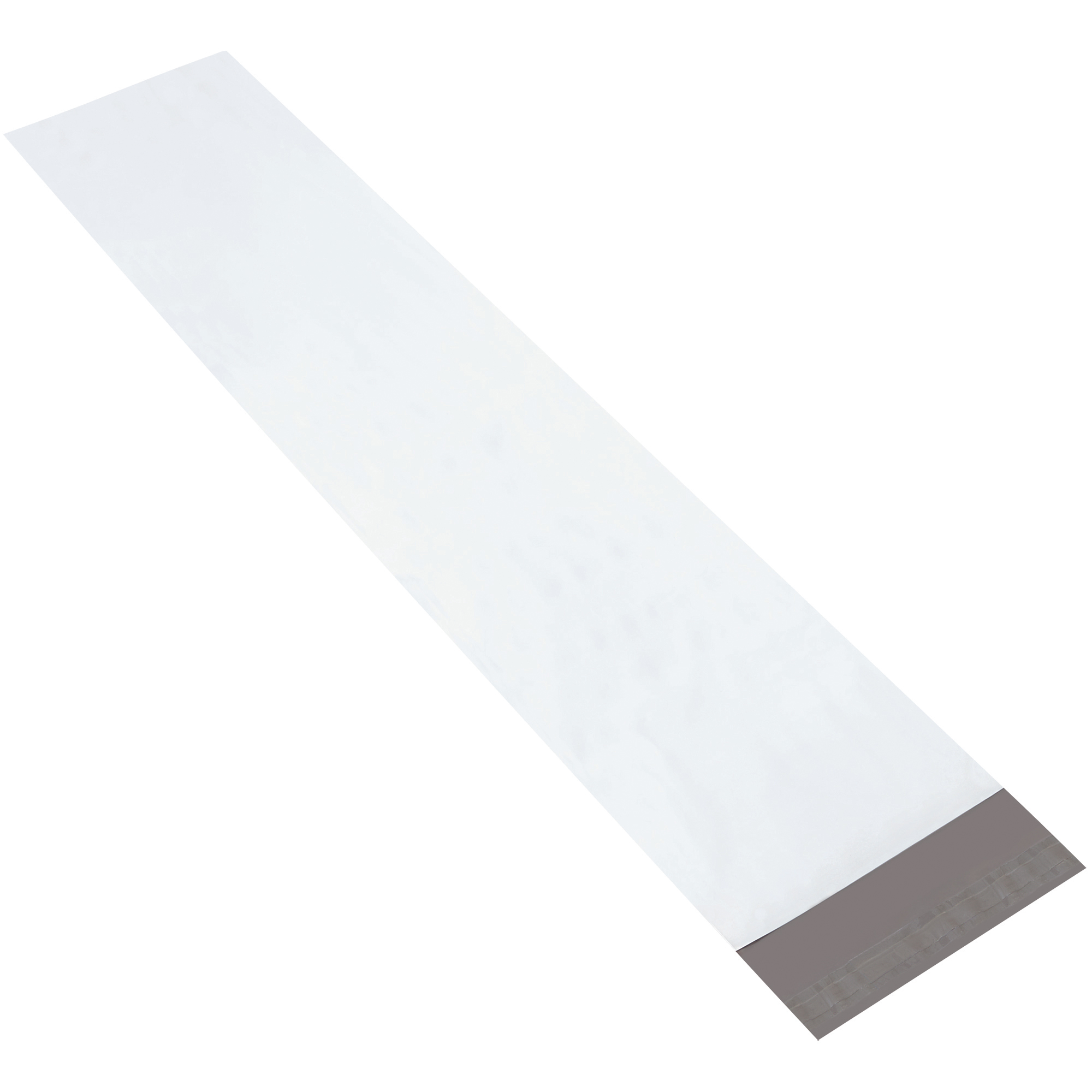 Long Poly Mailers, 8 1/2" x 39", White, 100/Case