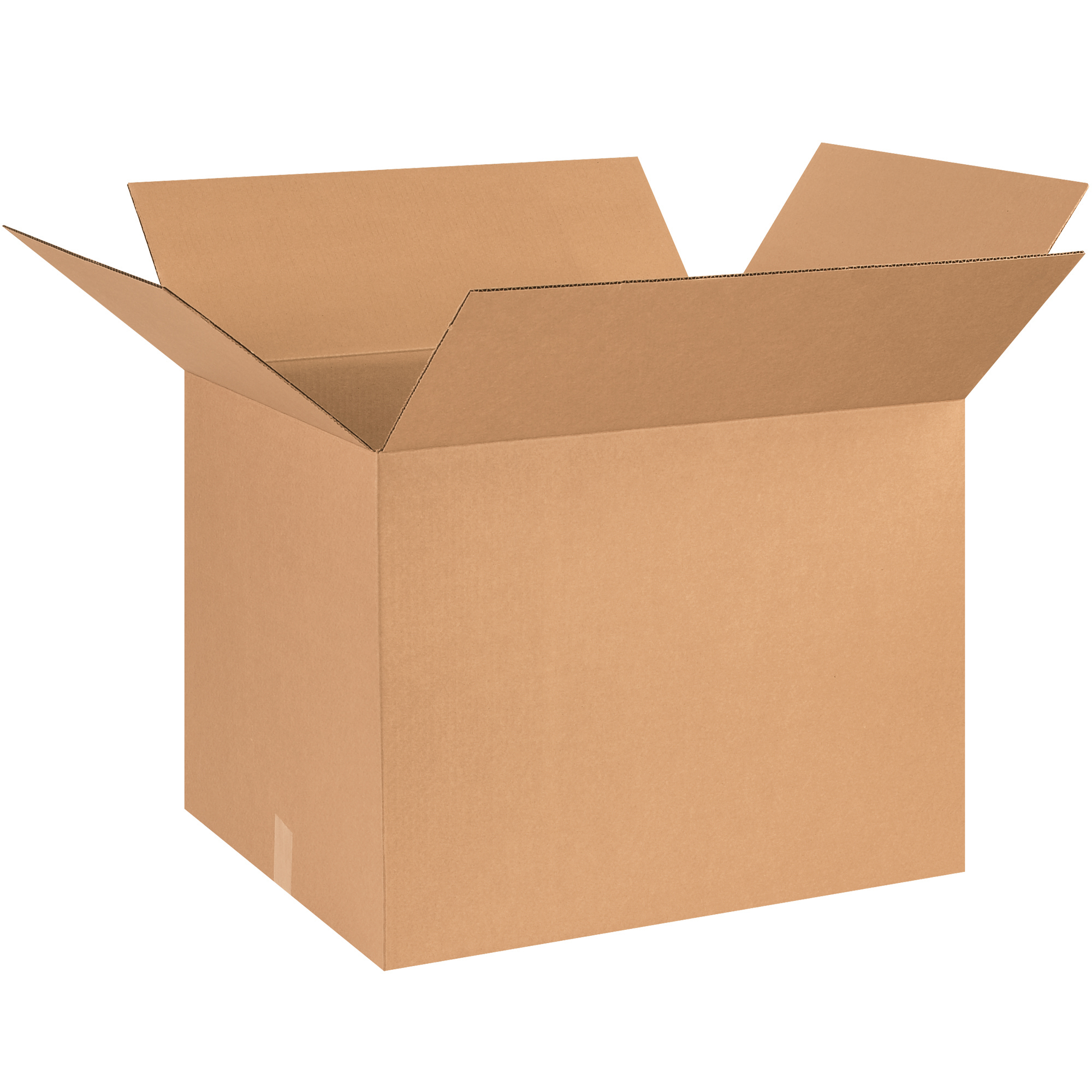 Corrugated Boxes, 26" x 20" x 20", Kraft, 10/Bundle; 120/Skid