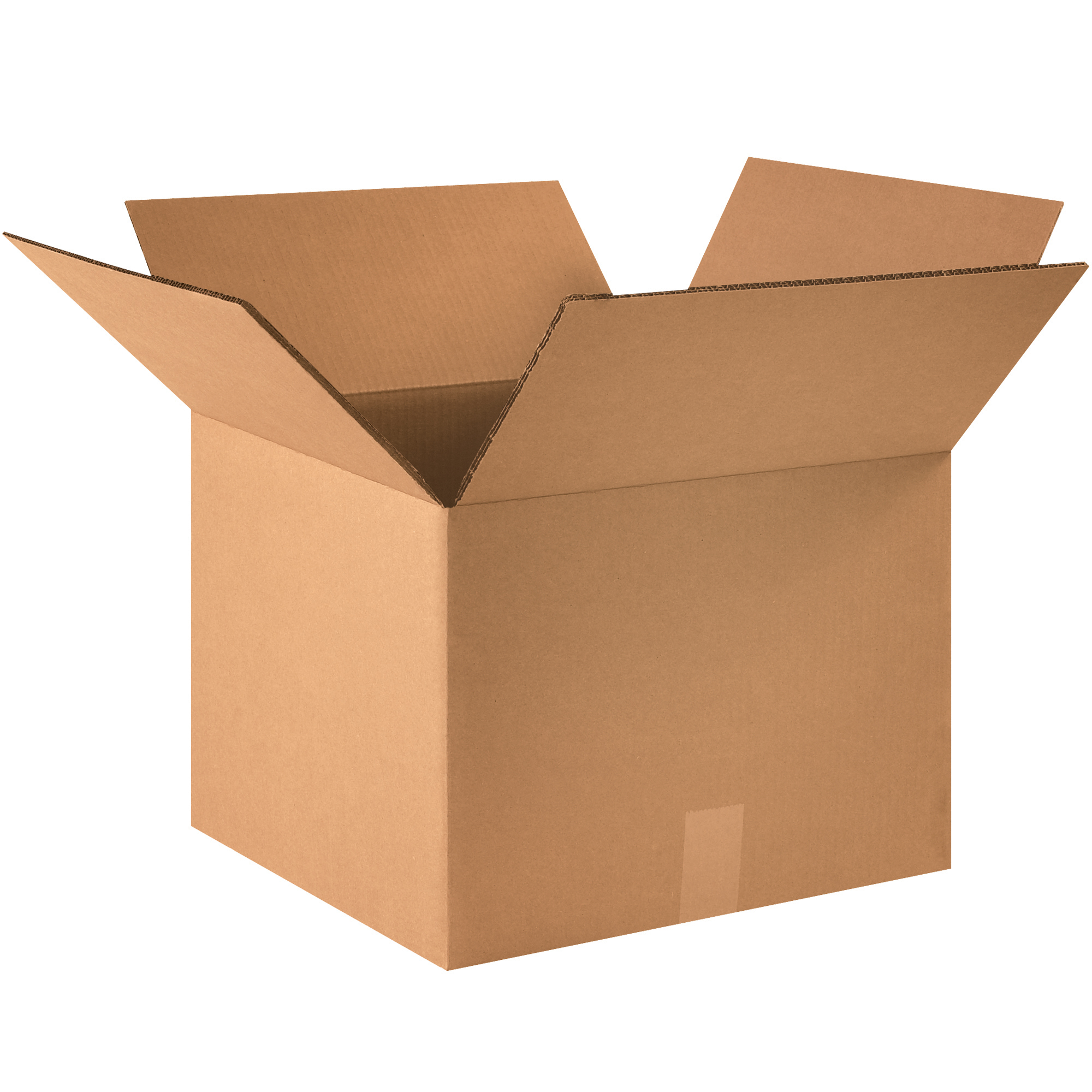 Double Wall Boxes, 16" x 16" x 12", Kraft, 10/Bundle; 90/Skid