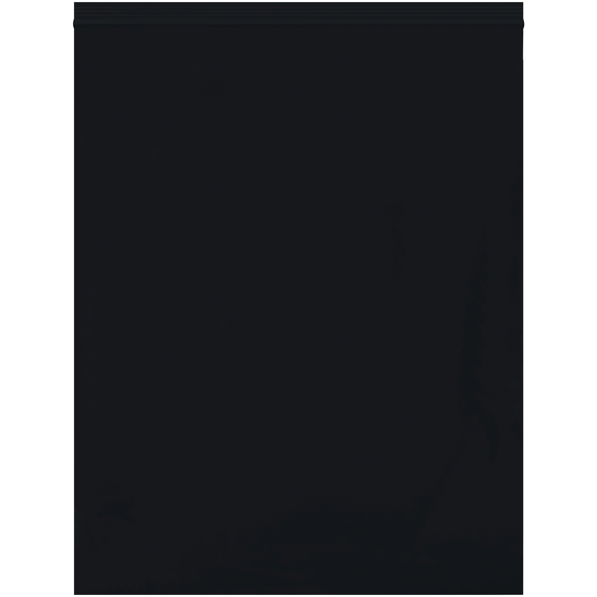 Reclosable 2 Mil Poly Bags, 12" x 15", Black, 1000/Case