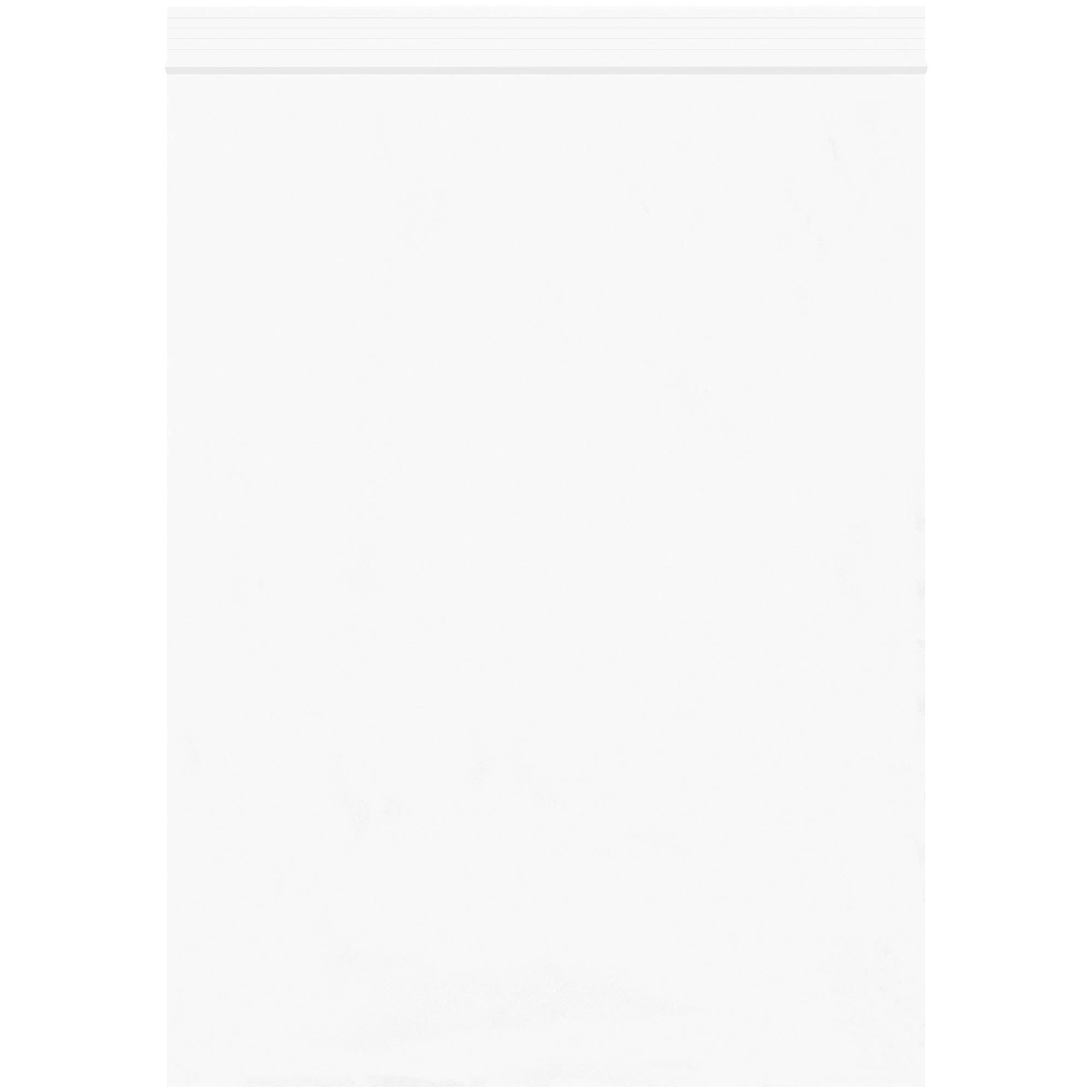 Reclosable 2 Mil Poly Bags, 9" x 12", White, 1000/Case