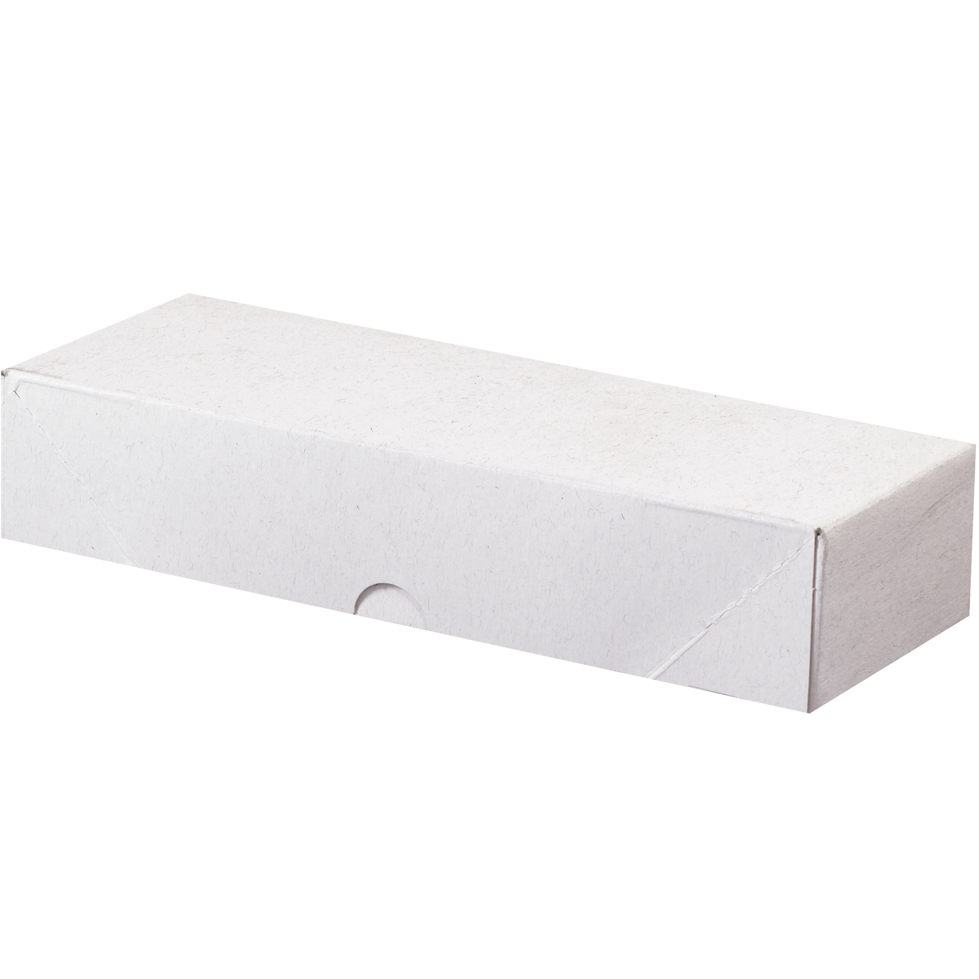 Stationery Folding Cartons, 10" x 3 1/2" x 2", White, 200/Case