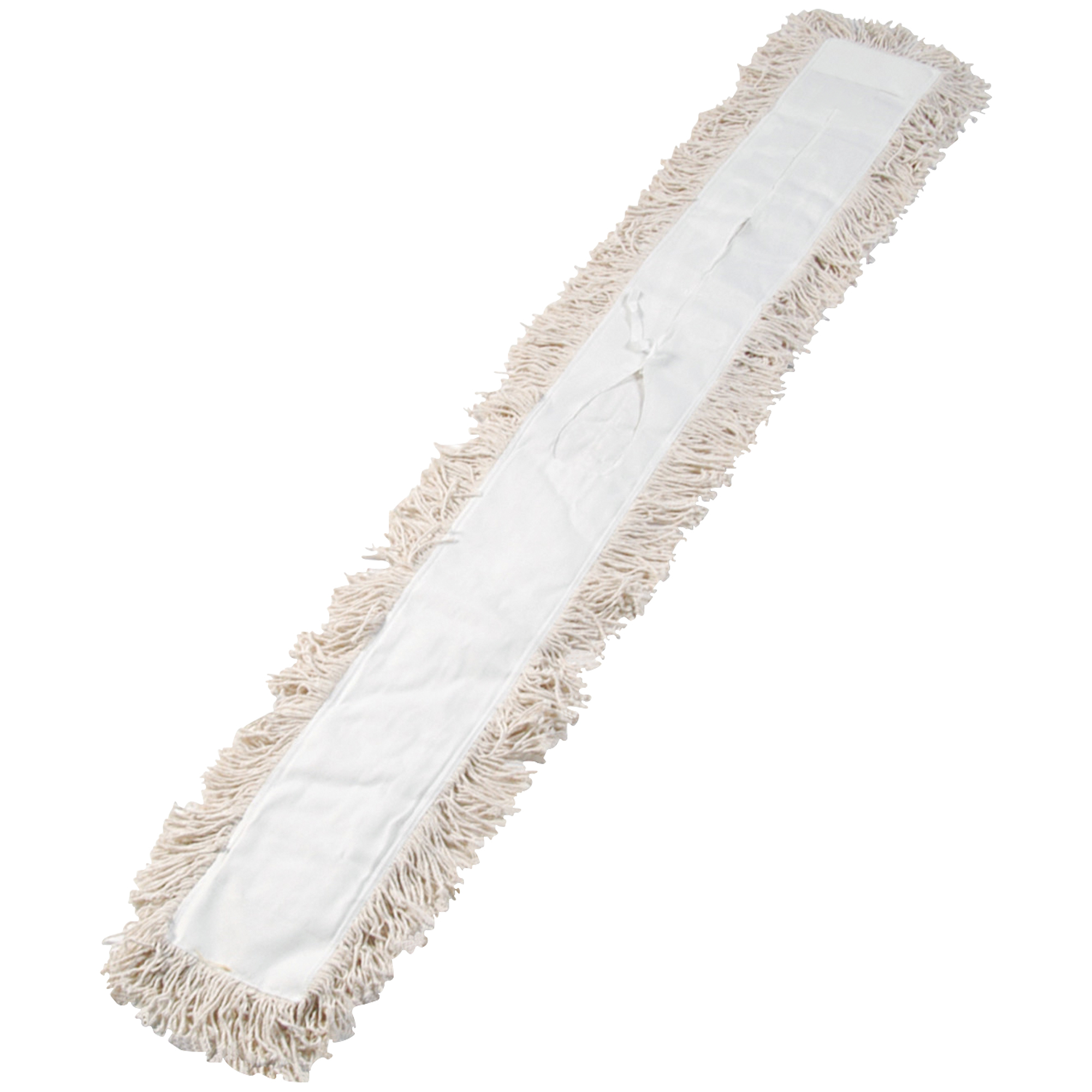 Economy Cut-End Dust Mop Head, 60", White, 1/Each
