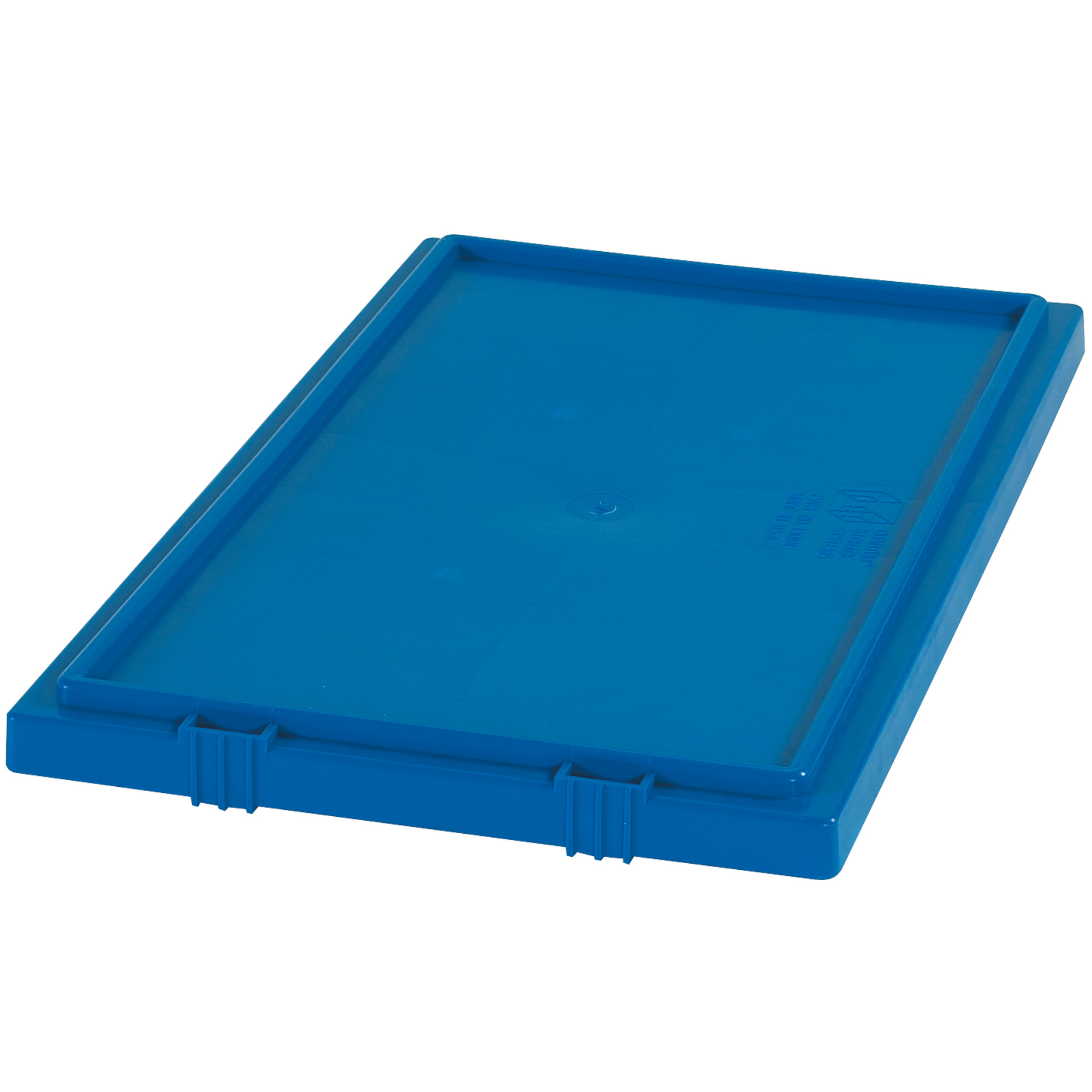 Stack & Nest Lids, 20 7/8" x 18 1/4", Blue, 3/Case