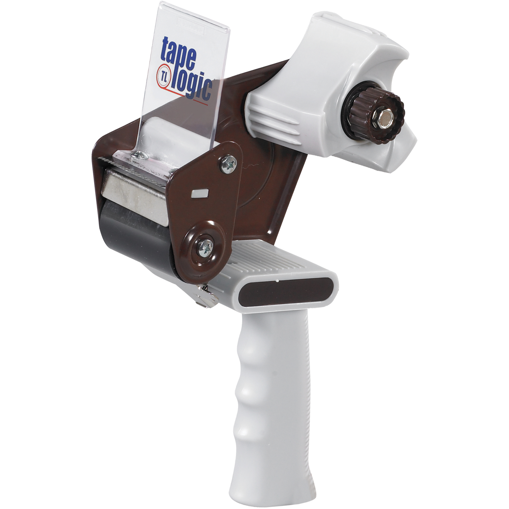 Tape Logic® Deluxe Carton Sealing Tape Dispenser, 2", Brown/White, 1/Each