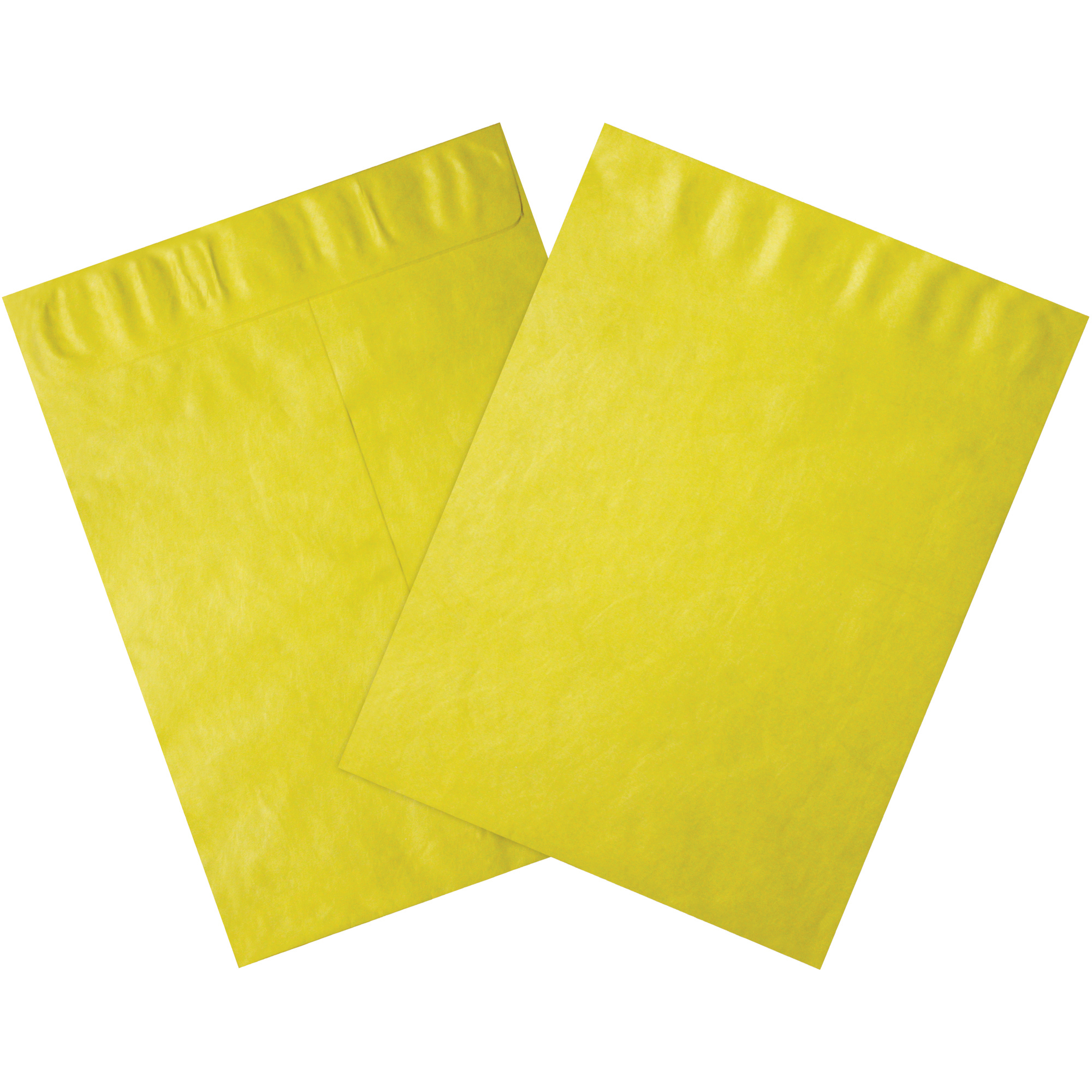 Tyvek® Envelopes, 12" x 15 1/2", Yellow, 100/Case