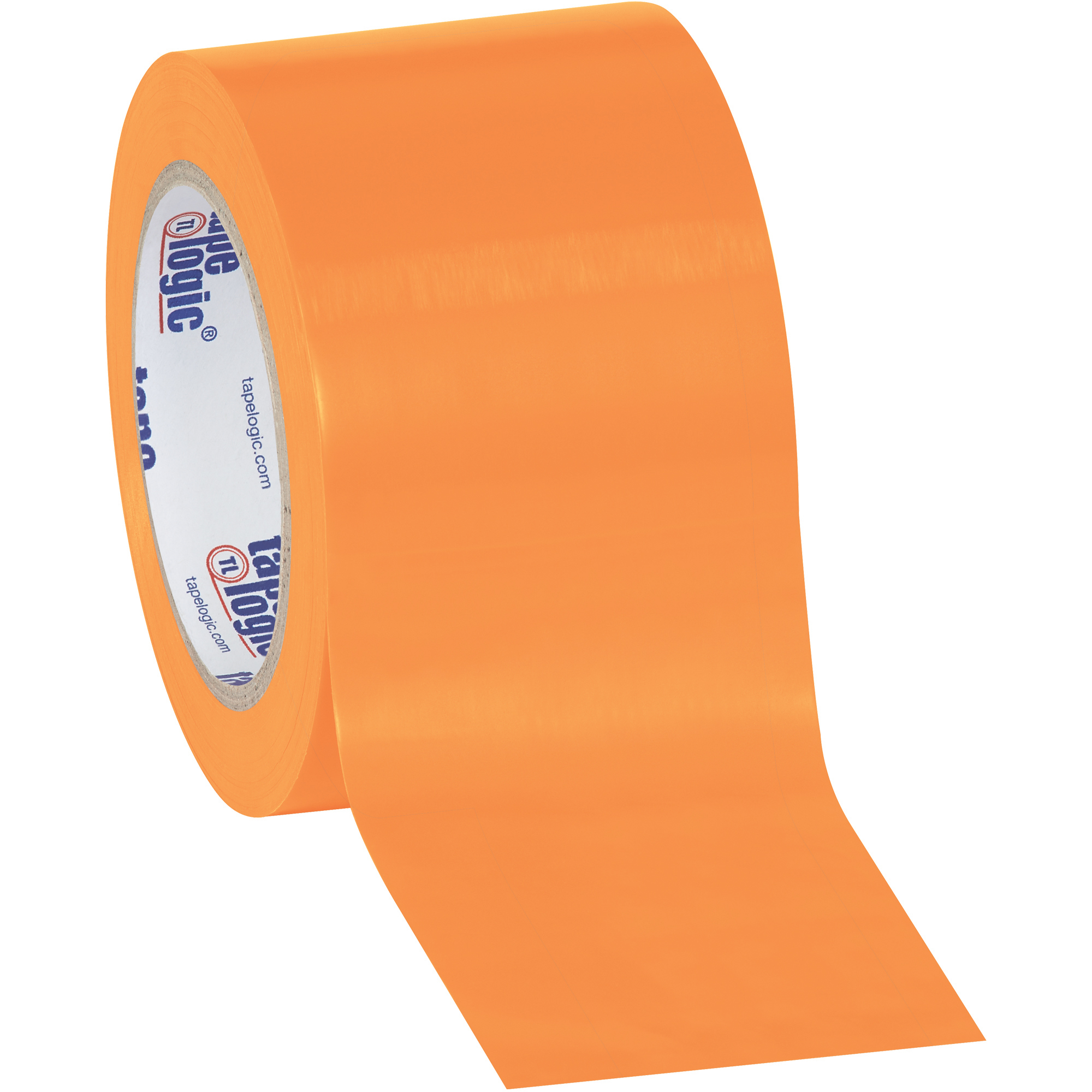 Tape Logic® Solid Vinyl Safety Tape, 6.0 Mil, 3" x 36 yds., Orange, 3/Case
