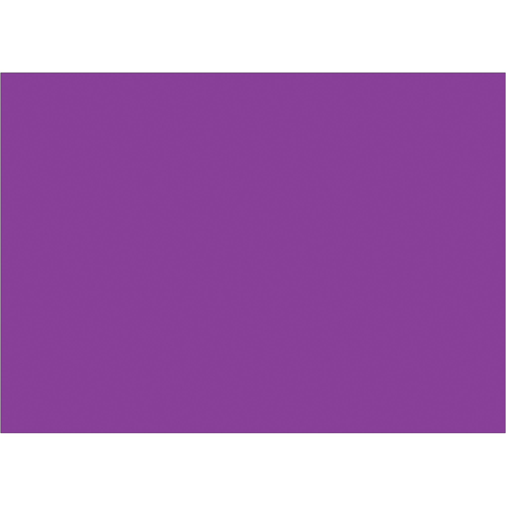 Tape Logic® Inventory Rectangle Labels, 5" x 7", Purple, 500/Roll