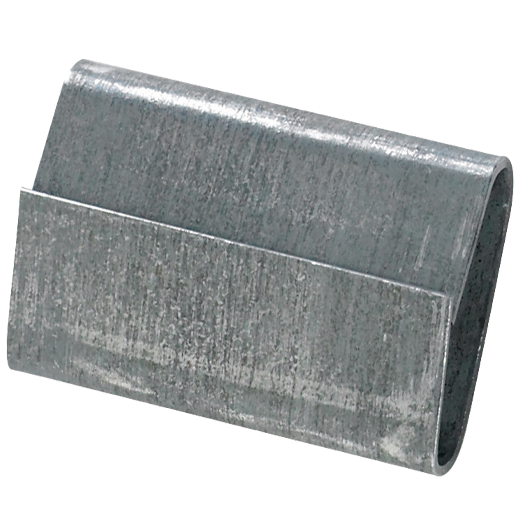 Steel Strapping Seals, Closed/Thread On Regular Duty, 3/4", Silver, 5000/Case