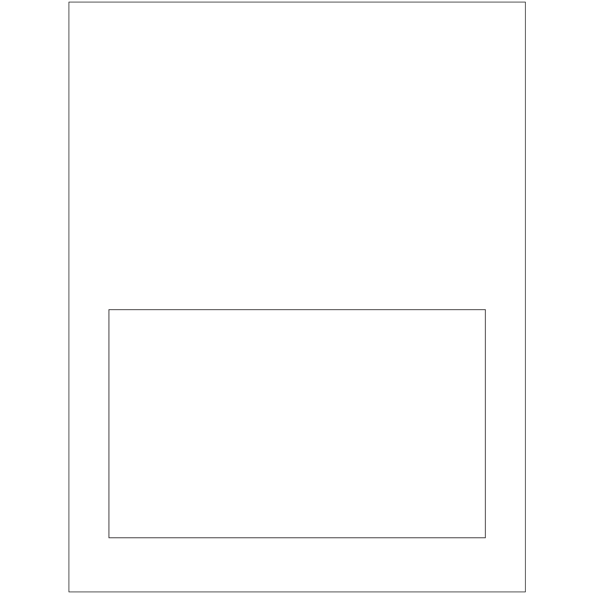 Tape Logic® Integrated Labels, 7" x 4 ¼” Label Size, White, 100/Case