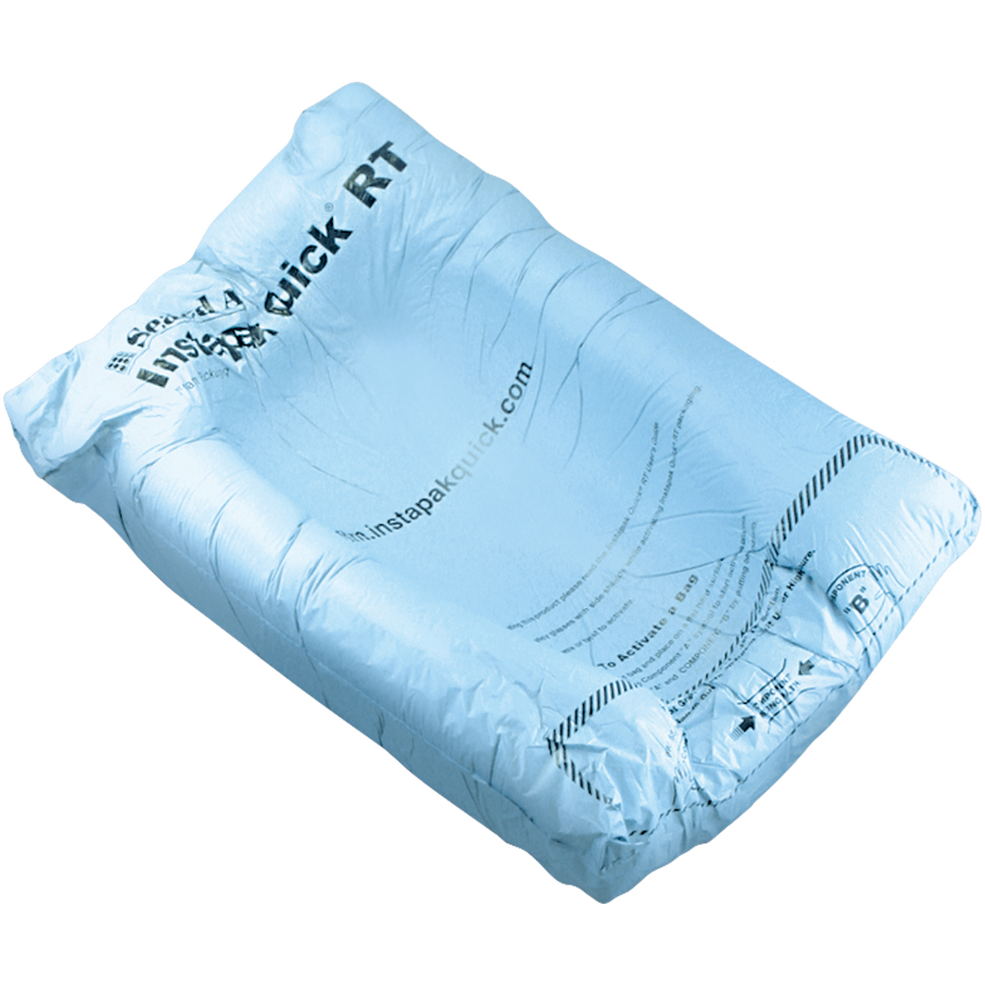 Instapak Quick® RT Expandable Foam Bags, 22" x 27", Blue, 24/Case