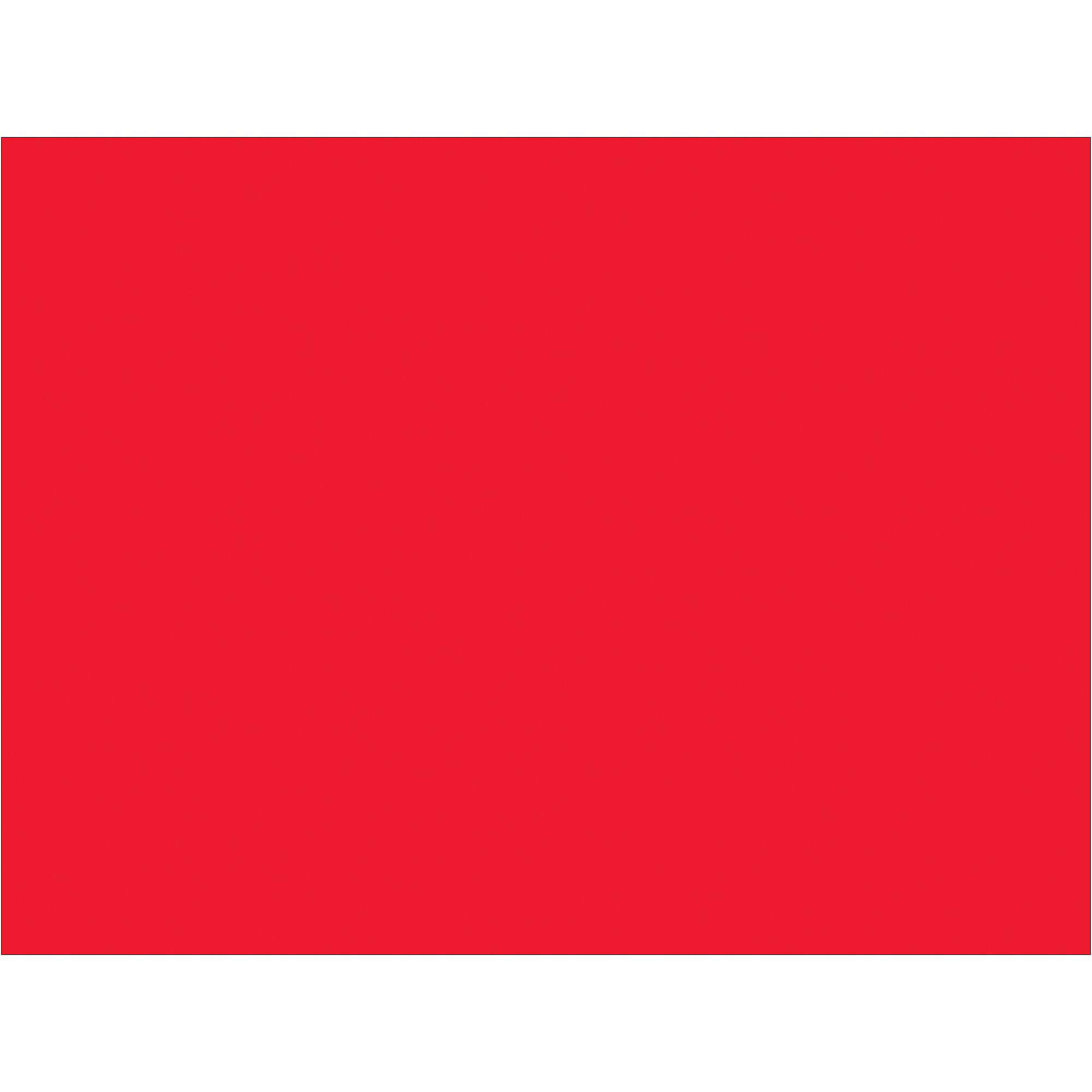 Tape Logic® Inventory Rectangle Labels, 3" x 4", Fluorescent Red, 500/Roll