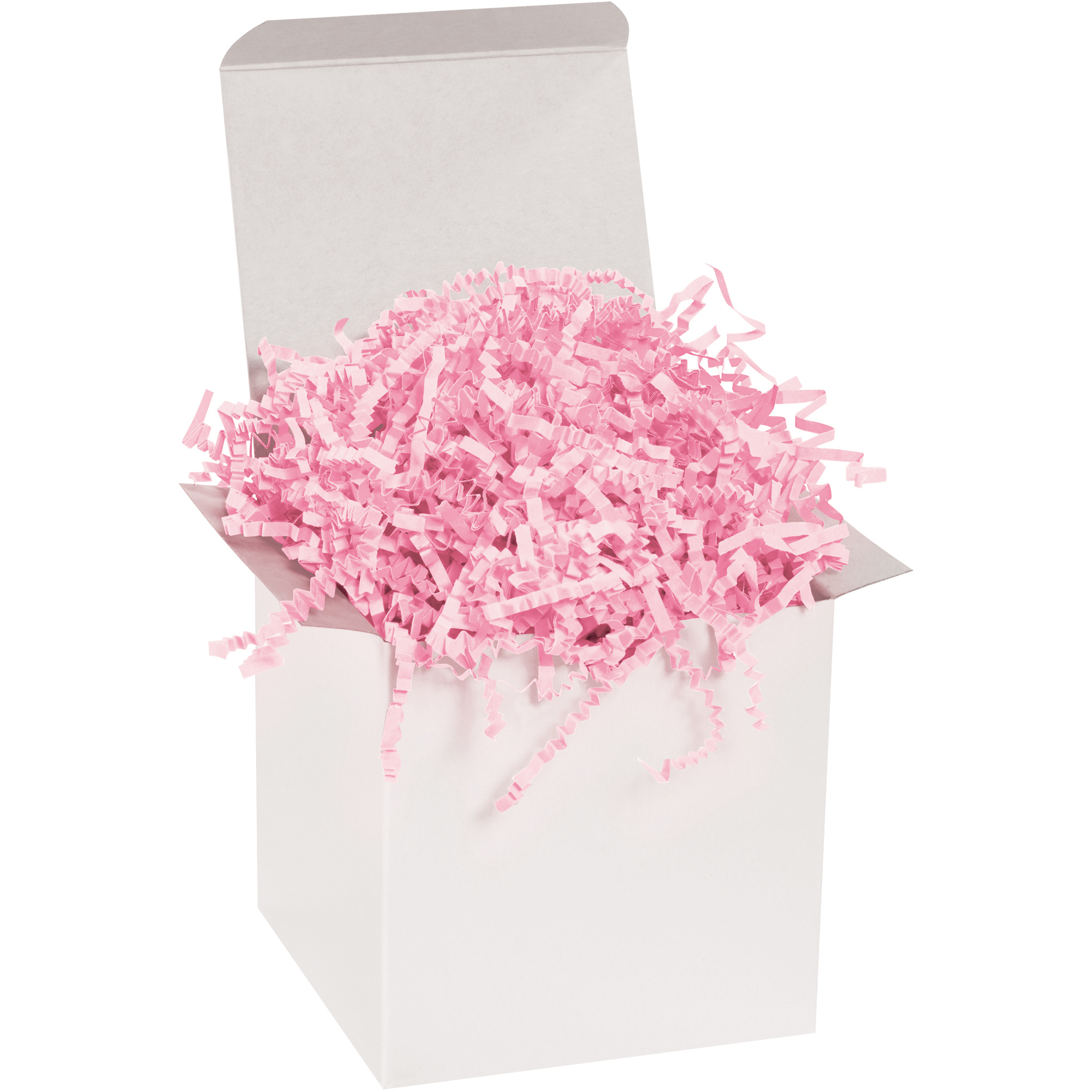 Crinkle Paper, 10 lb., Light Pink, 1/Case