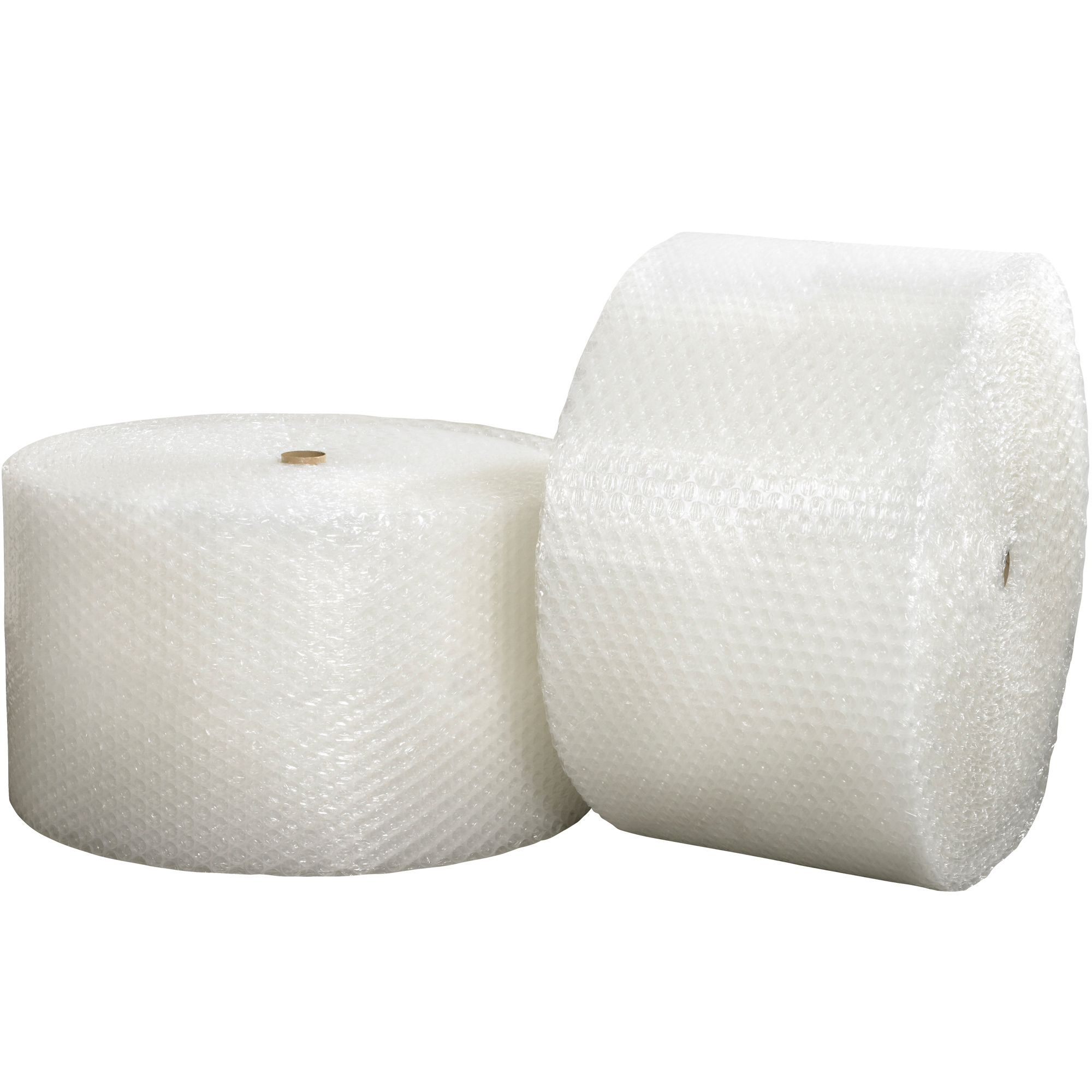 Heavy-Duty Air Bubble Rolls, 1/2" x 24" x 250', Clear, 2/Each
