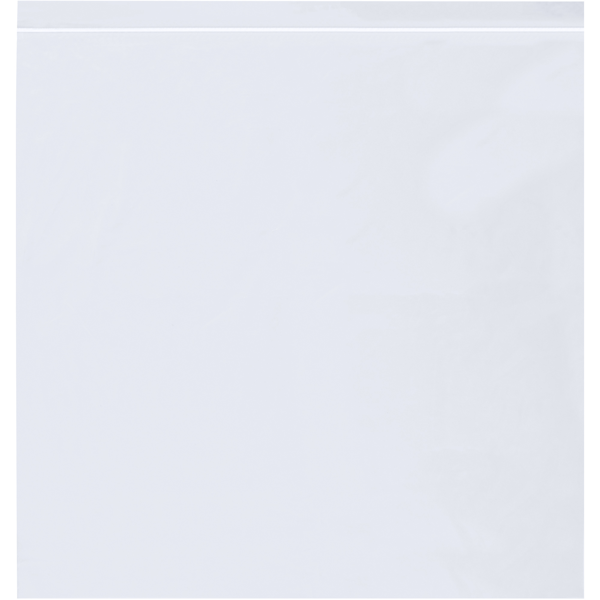 Reclosable 2 Mil Poly Bags, 24" x 24", Clear, 250/Case