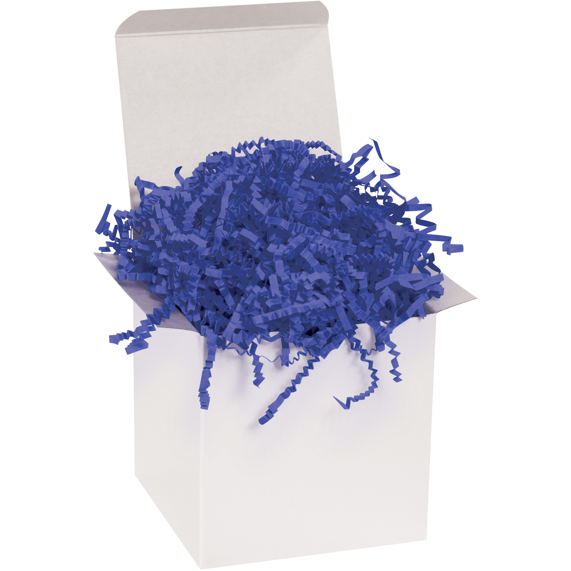 Crinkle Paper, 10 lb., Royal Blue, 1/Case