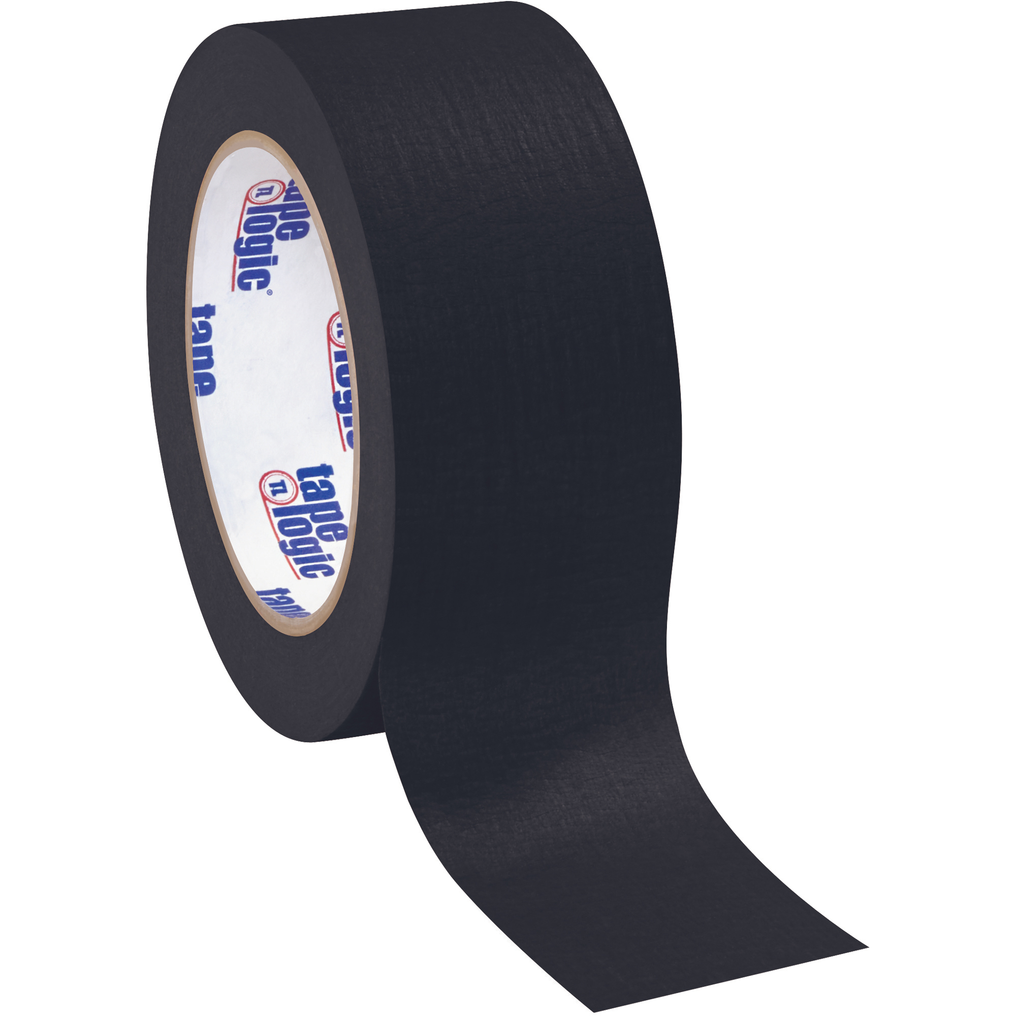 Tape Logic® Masking Tape, 4.9 Mil, 2" x 60 yds., Black, 12/Case