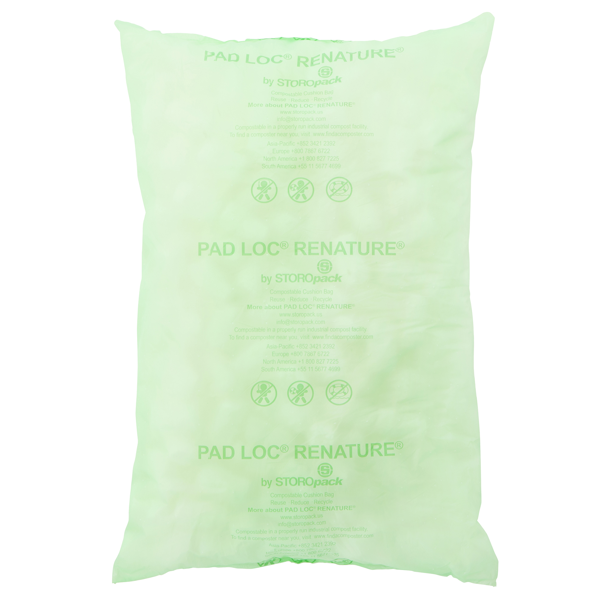 Compostable Cushioning Pads 18” x 12” x 2” - 90/CS