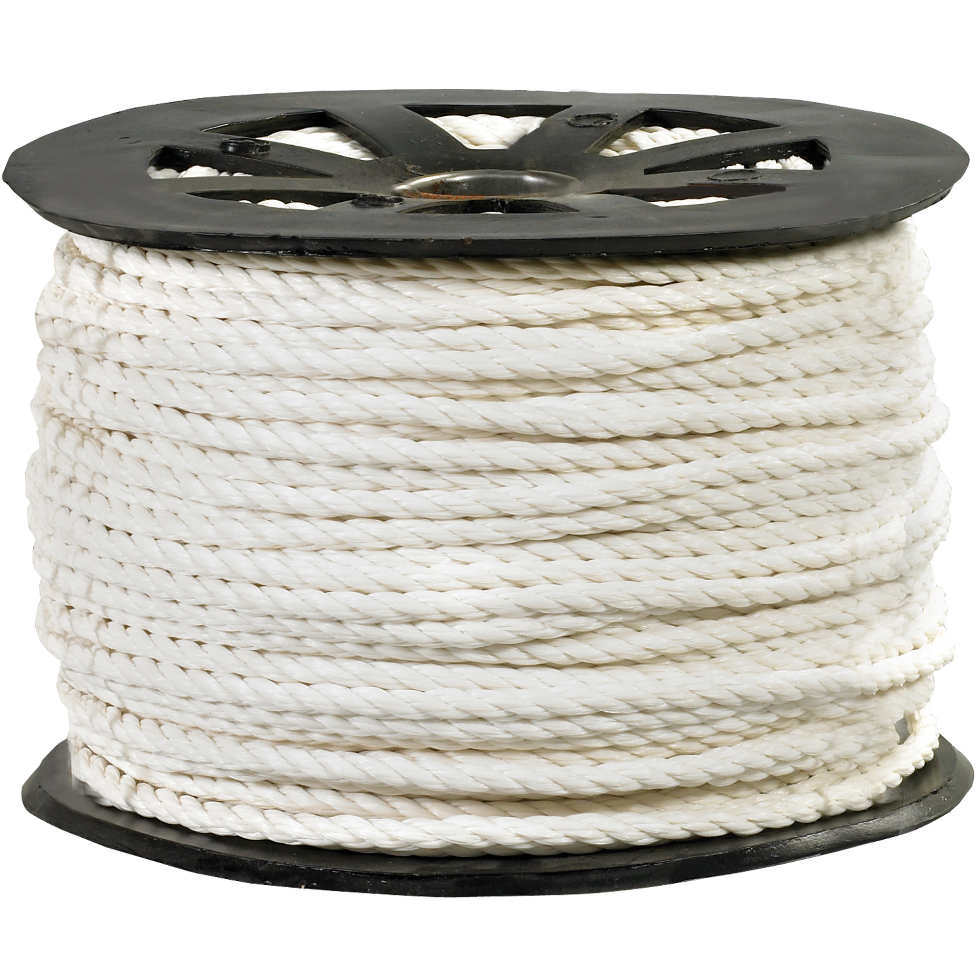 Twisted Polypropylene Rope, 3/8", 2,450 lb., White, 600'/Case