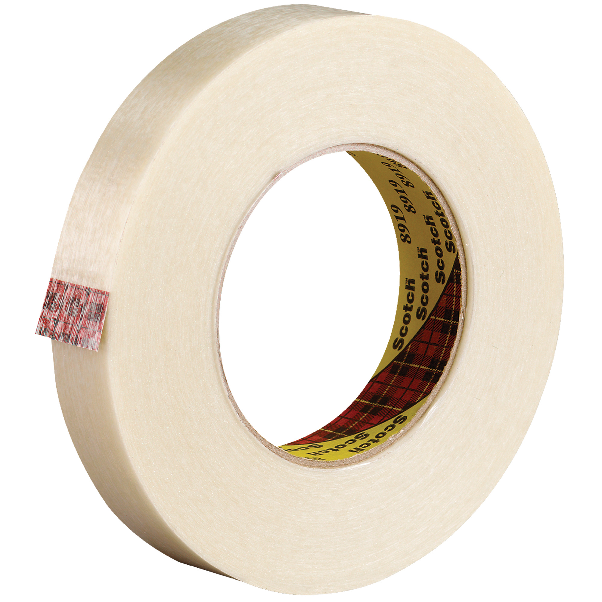 3M™ 8919 Strapping Tape, 7.0 Mil, 3/4" x 60 yds., Clear, 48/Case