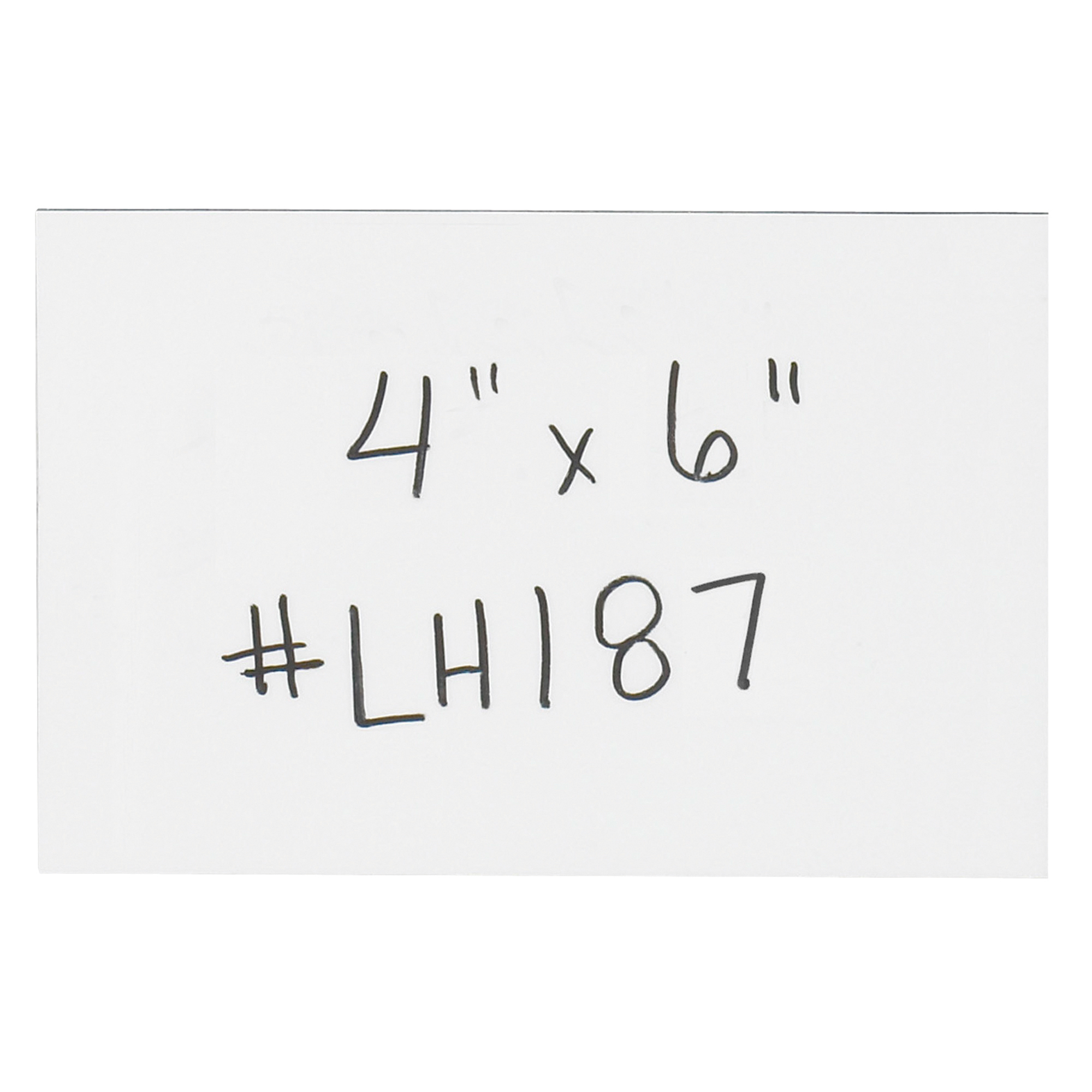 Warehouse Labels, Magnetic Strips, 4" x 6", 25/Case