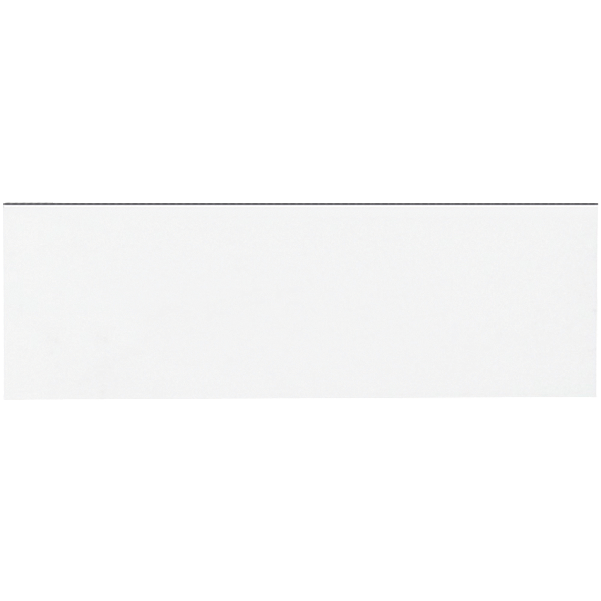 Warehouse Labels, Magnetic Strips, 1" x 3", White, 25/Case