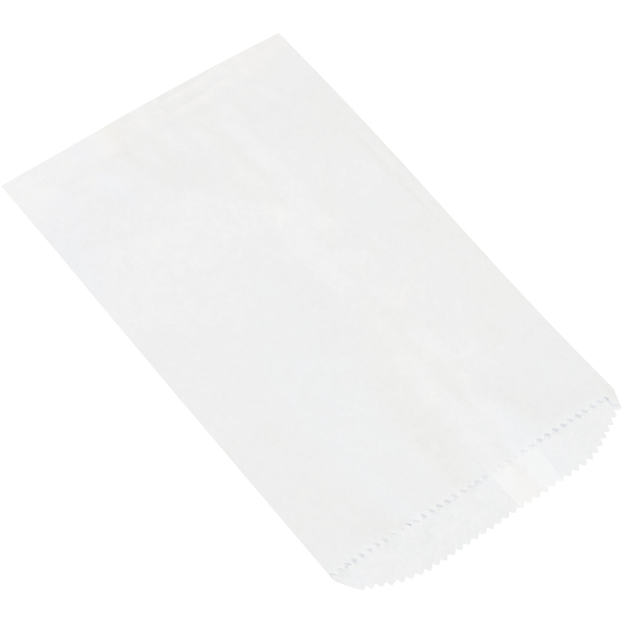 Flat Merchandise Bags, 6 1/4" x 9 1/4", White, 3000/Case
