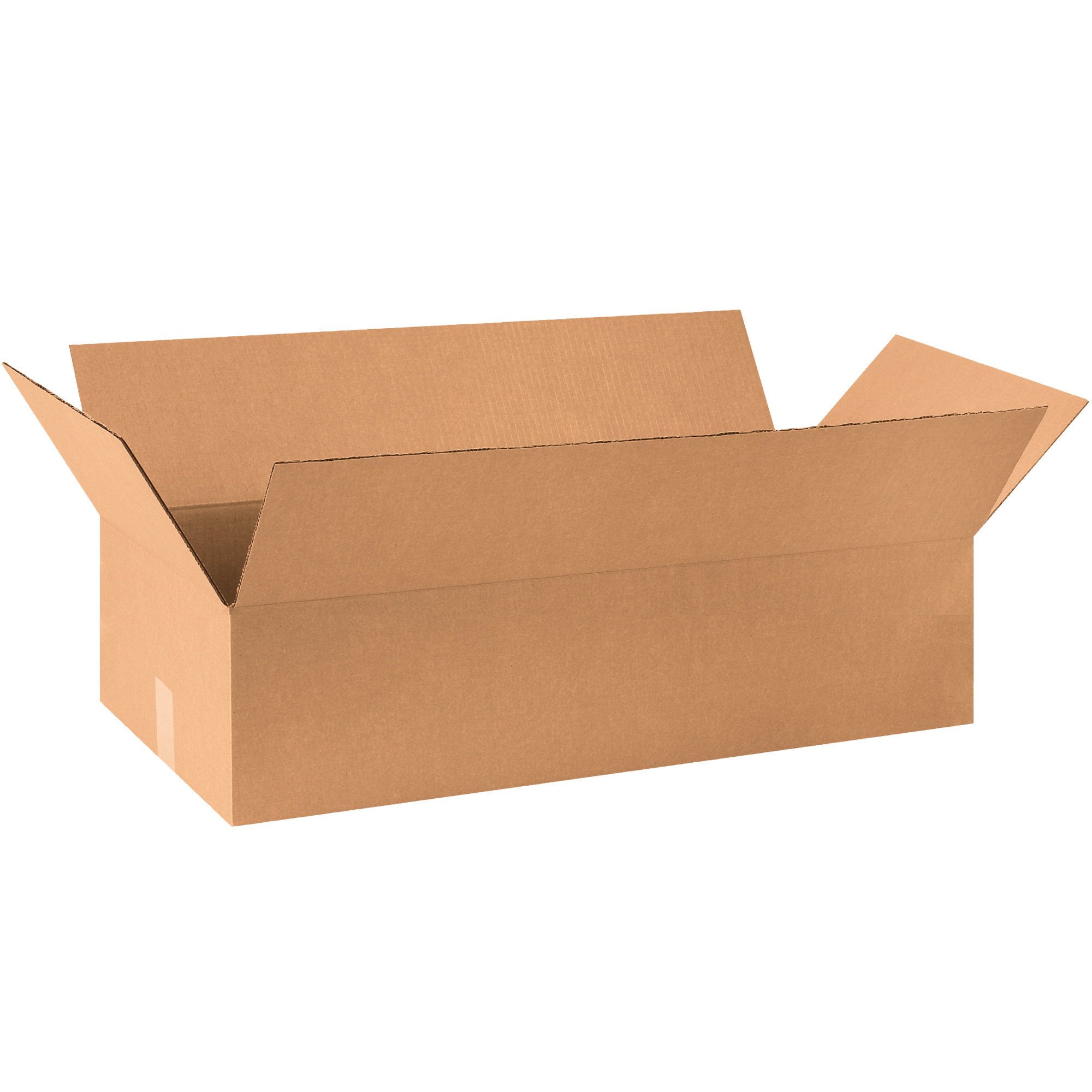 Corrugated Boxes, 30" x 14" x 7", Kraft, 10/Bundle; 120/Skid