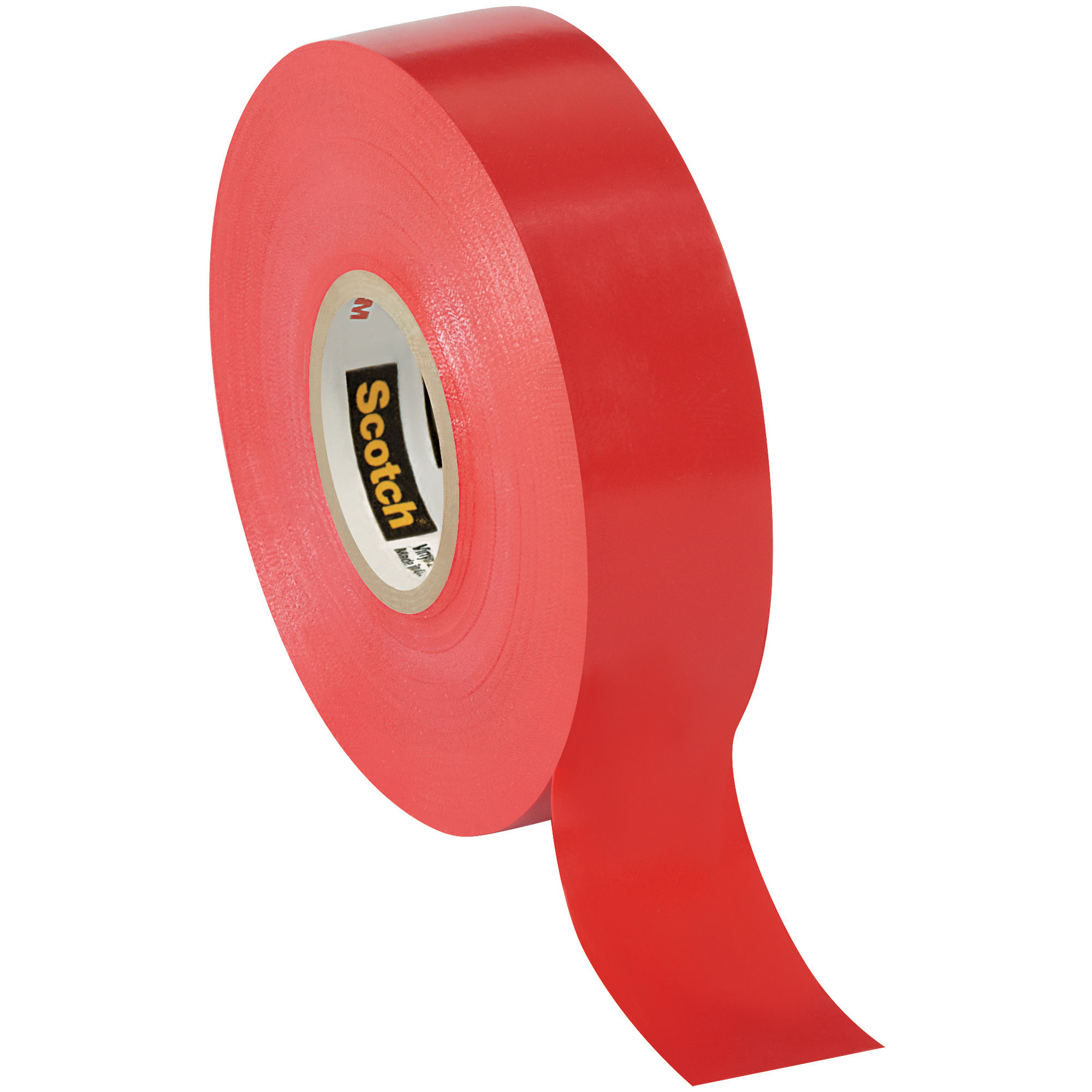 3M™ 35 Colored Electrical Tape, 7 Mil, 3/4" x 66', Red, 100/Case