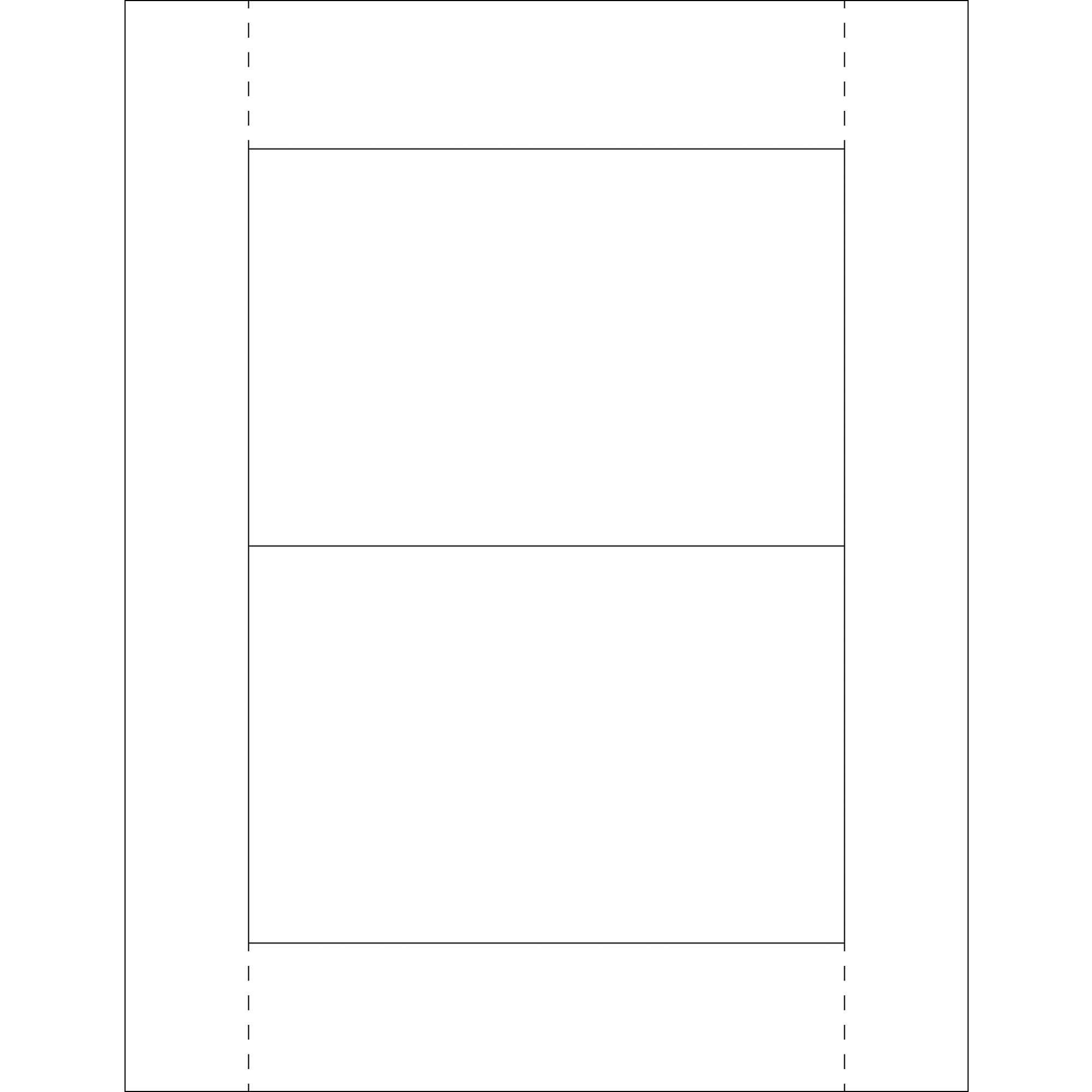 Vinyl Envelope Insert Cards, 4" x 6", White, 100/Case