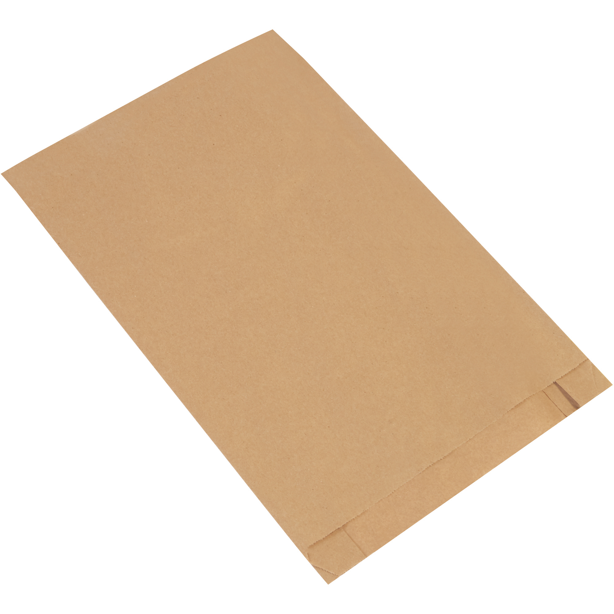 Gusseted Merchandise Bags, 12" x 3" x 18", Kraft, 500/Case
