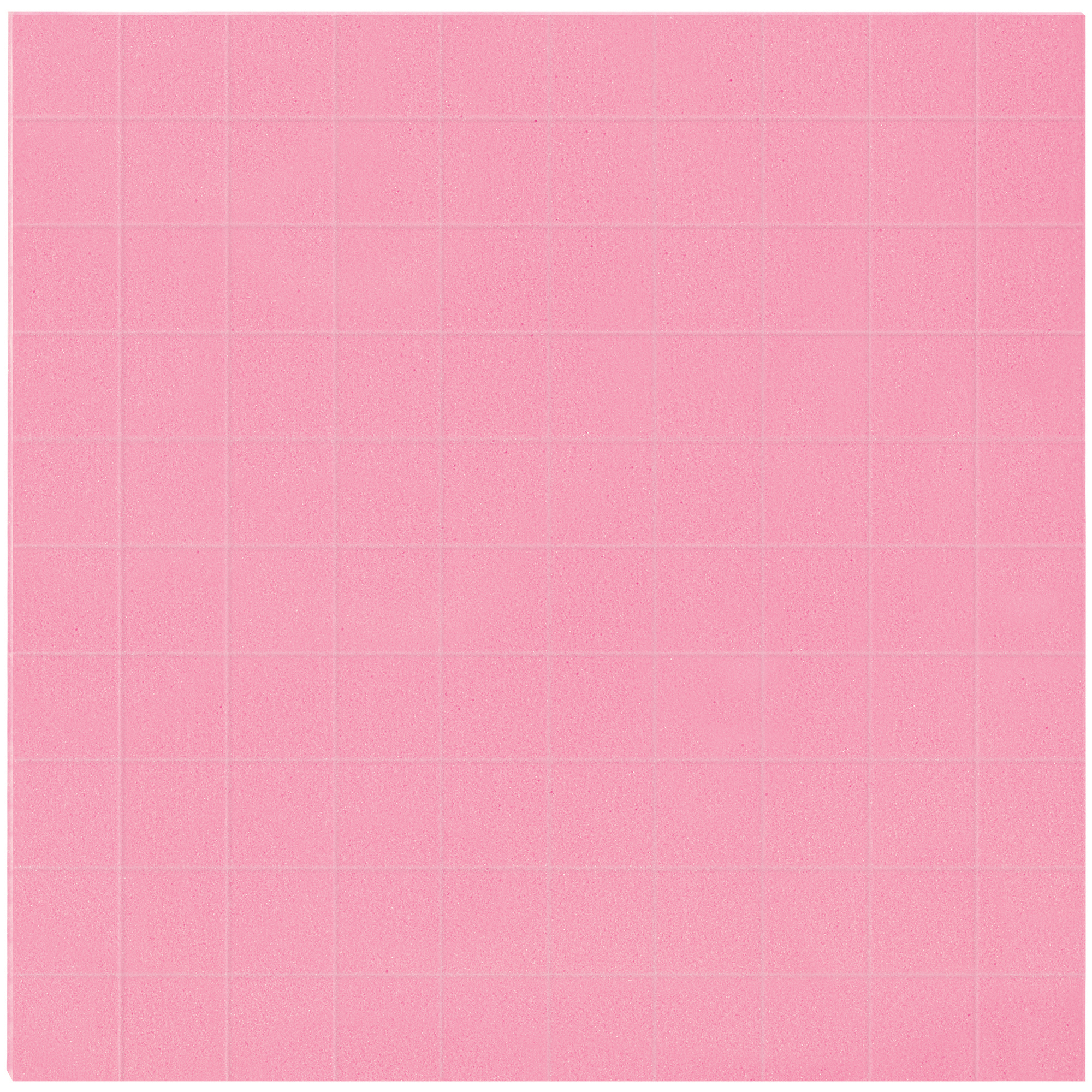 Anti-Static Pick and Pack Foam, 24" x 24" x 1", 1" Squares, Pink, 12/Case