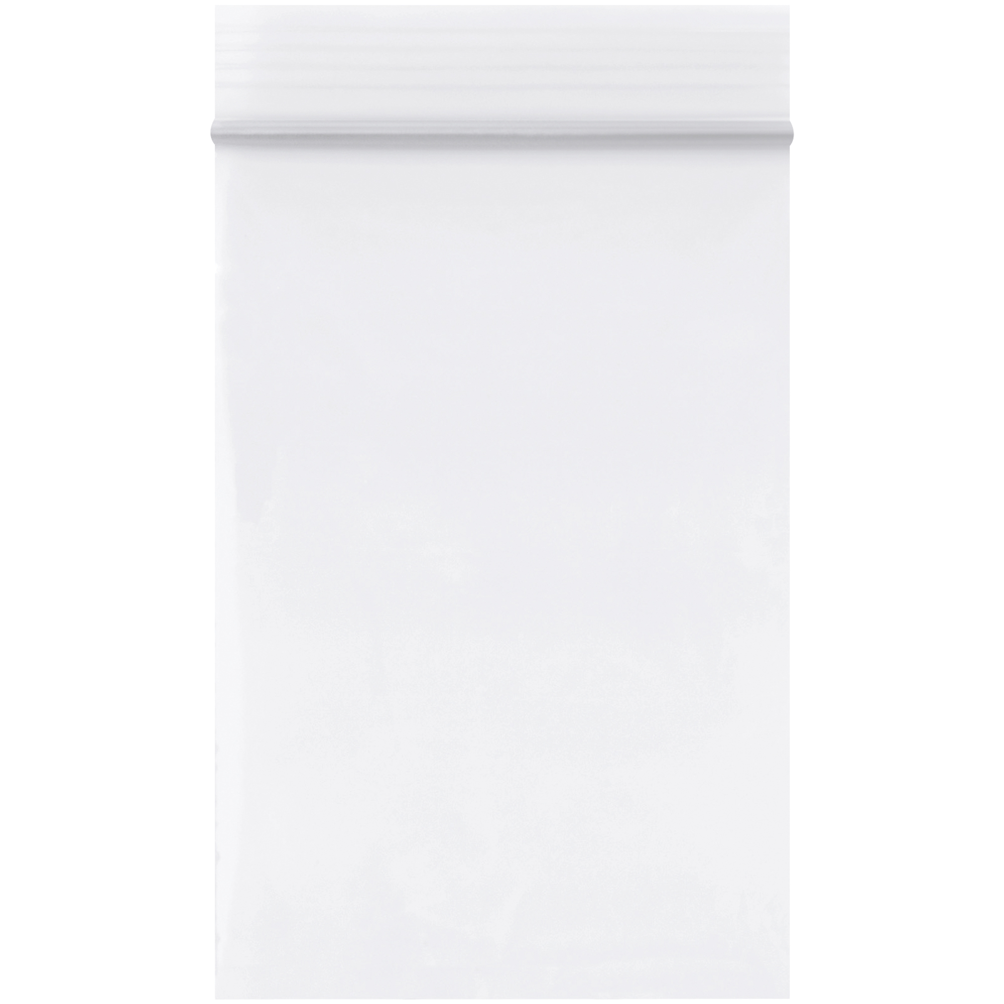 Reclosable 2 Mil Poly Bags, 2" x 3", White, 1000/Case
