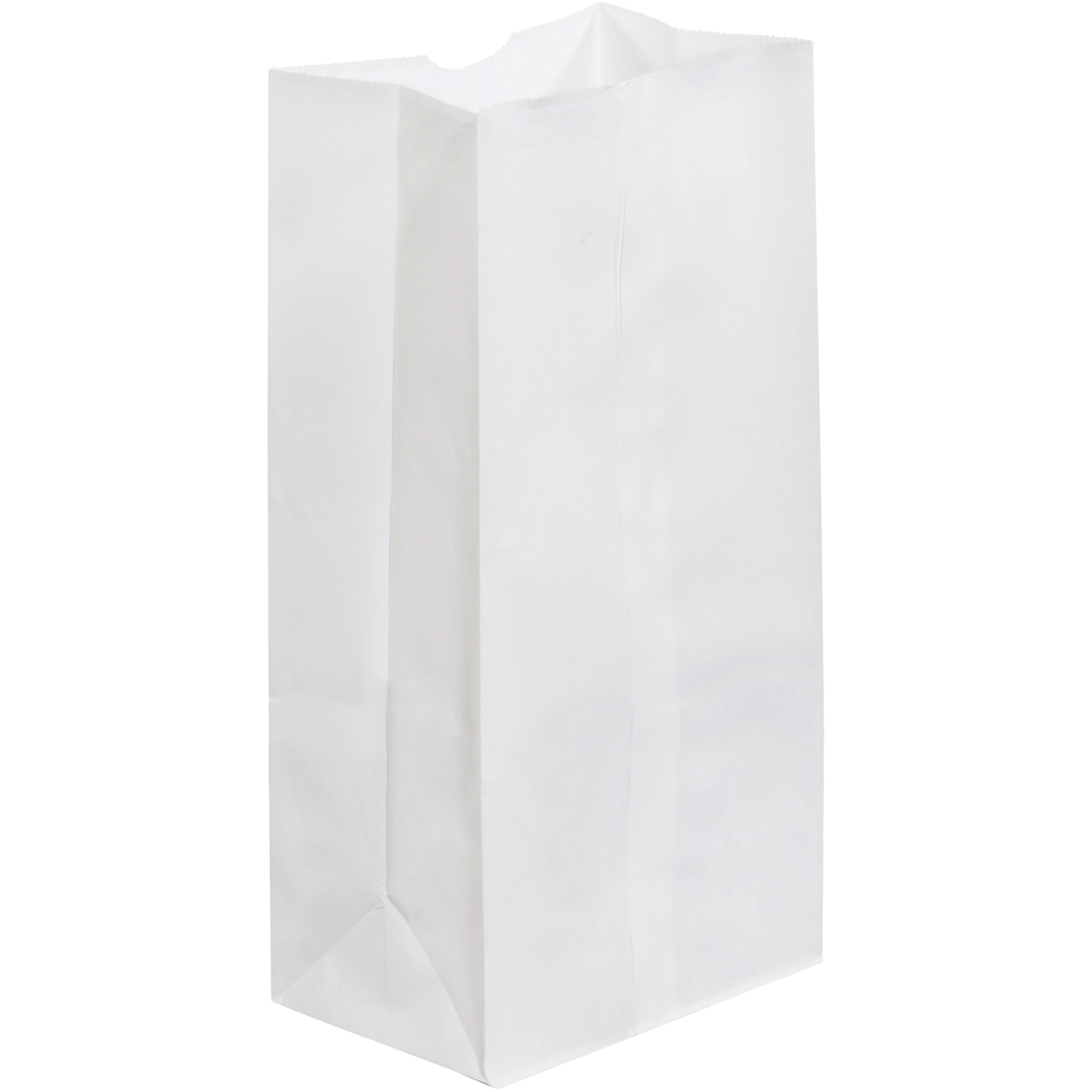 Grocery Bags, 7 1/16" x 4 1/2" x 13 3/4", White, 500/Case