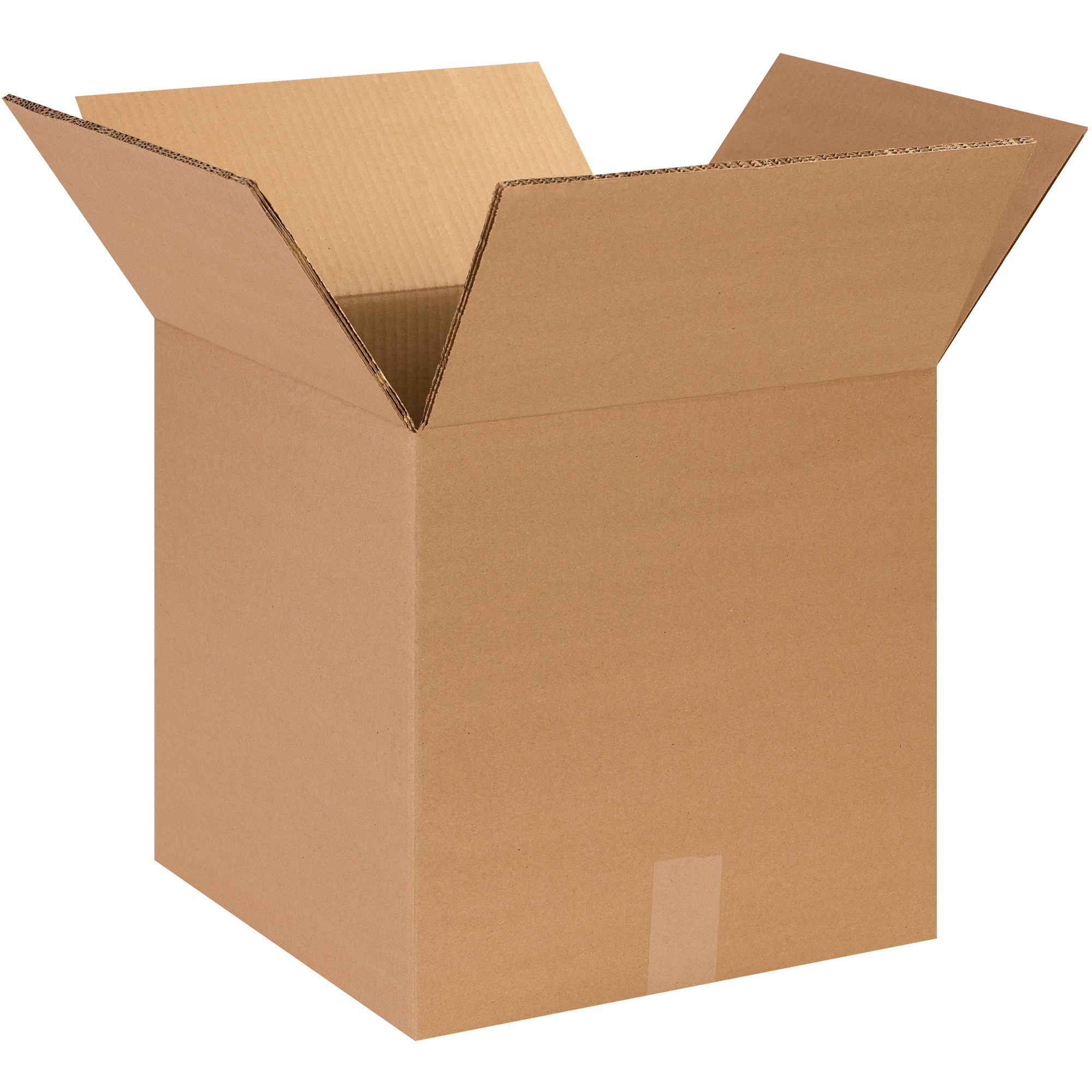 Double Wall Boxes, 14" x 14" x 14", Kraft, 15/Bundle; 120/Skid