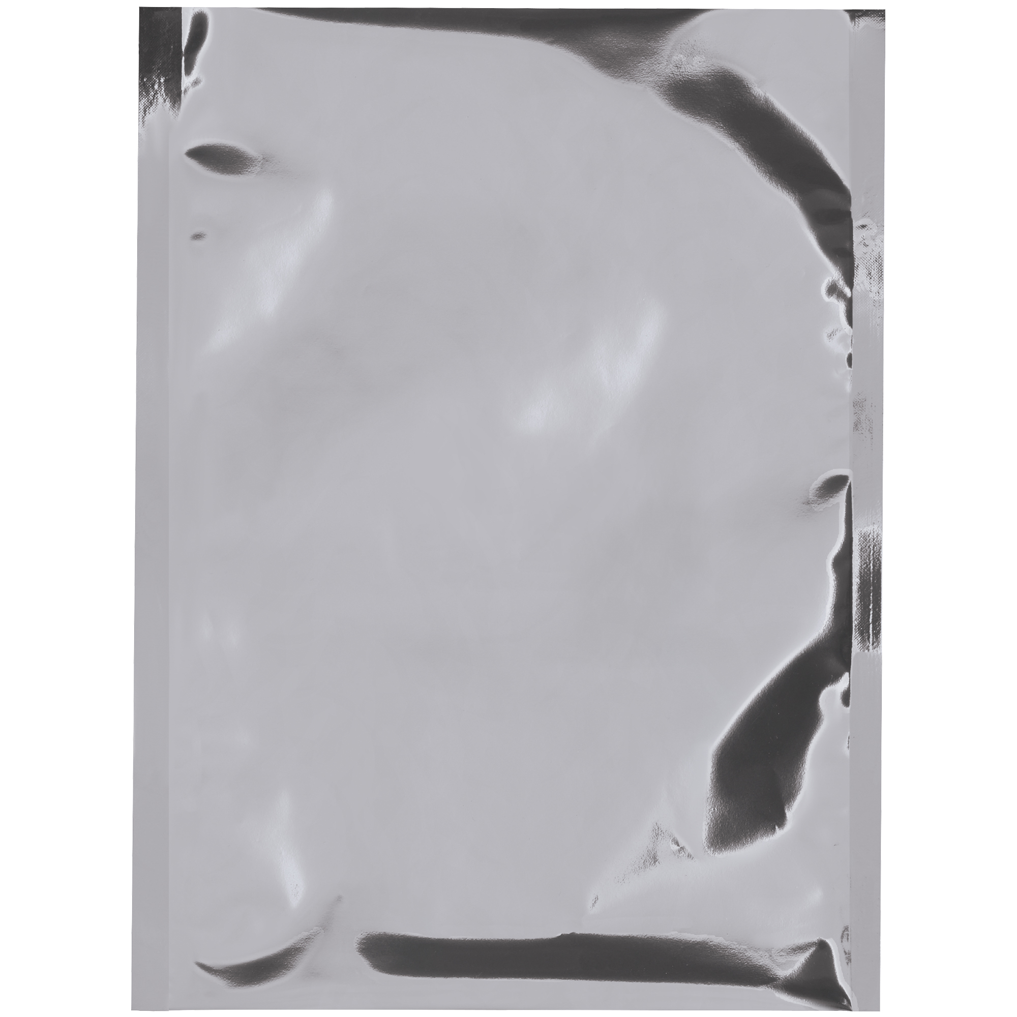Moisture Barrier Bags, 3.6 Mil, 8" x 12", Silver, 100/Case