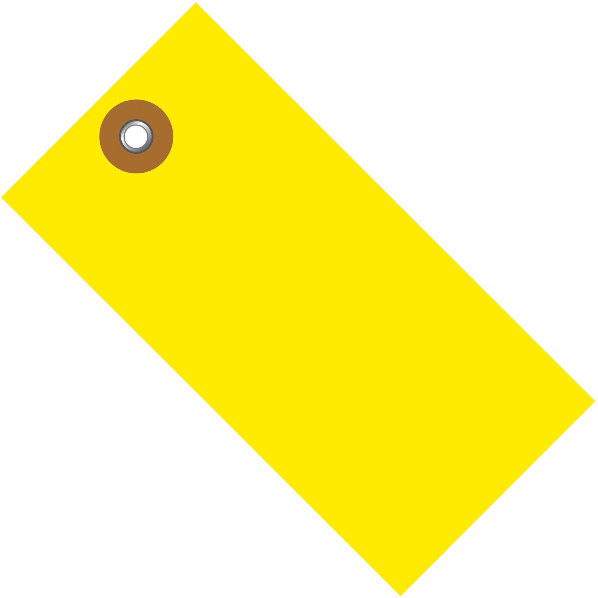 Tyvek® Shipping Tags, 6 1/4" x 3 1/8", Yellow, 100/Case