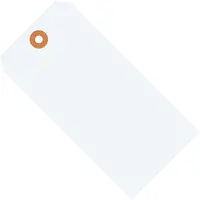 Shipping Tags, 13 Pt., 8" x 4", White 500/Case