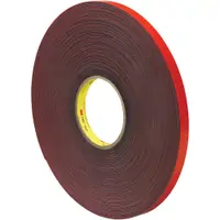 3M™ 4611 VHB™ Tape, 45.0 Mil, 1/2" x 5 yds., Gray, 1/Case