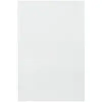 Flush Cut Foam Pouches, 24" x 36", White, 50/Case