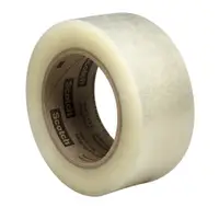 3M™ 313 Carton Sealing Tape, 2.5 Mil, 2" x 55 yds., Clear, 36/Case