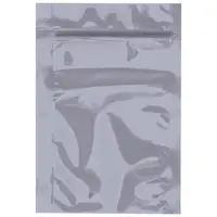 Unprinted Reclosable Static Shielding Bags, 3" x 5", Transparent, 100/Case