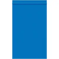 Reclosable 2 Mil Poly Bags, 5" x 8", Blue, 1000/Case