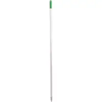 61" Aluminum Threaded Handle, Silver, 1/Each