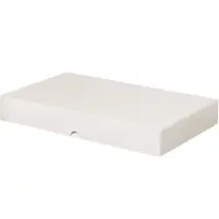 Stationery Folding Cartons, 8 1/2" x 14" x 2", White, 200/Case