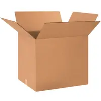 Double Wall Boxes, 24" x 20" x 20", Kraft, 10/Bundle; 90/Skid