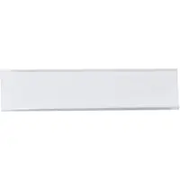 Wire-Rac™ Snap-On Label Holders, 6" x 1 5/16", Clear, 25/Case