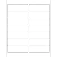 Tape Logic® Weather-Resistant Laser Labels, 4" x 1 1/3", White, 1400/Case