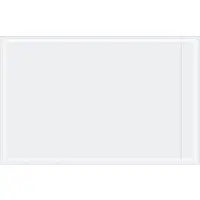 Tape Logic® "Clear Face" Document Envelopes, 9" x 14", Clear, 500/Case